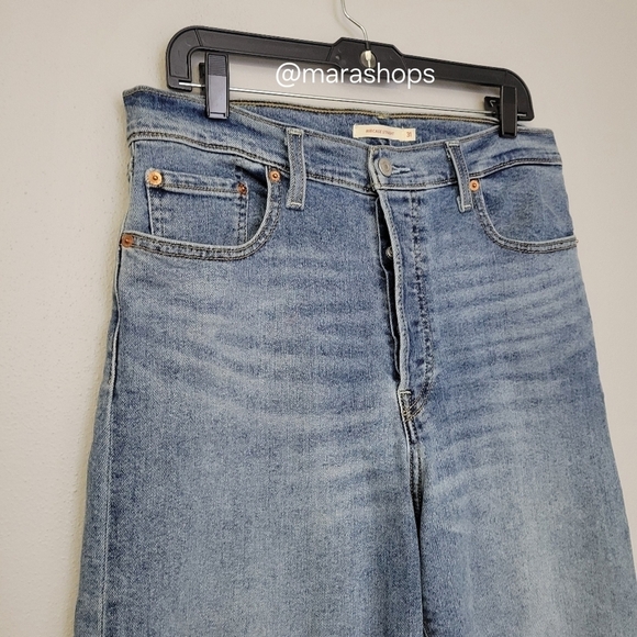 LEVI'S Ribcage Straight Ankle Jeans - Picture 4 of 8
